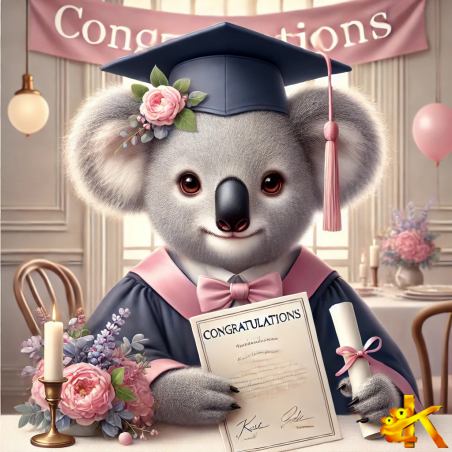Gift Card - Graduation for her | Celebrate success with an unforgettable journey! 🎓