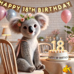 Gift Card - 18th Birthday | The perfect gift for her special day!